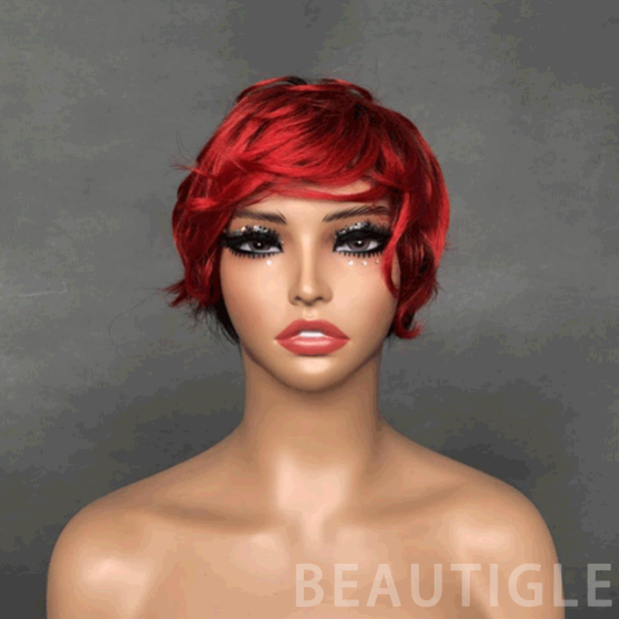 RF 008 T1b/Bug Factory price fringe short wig